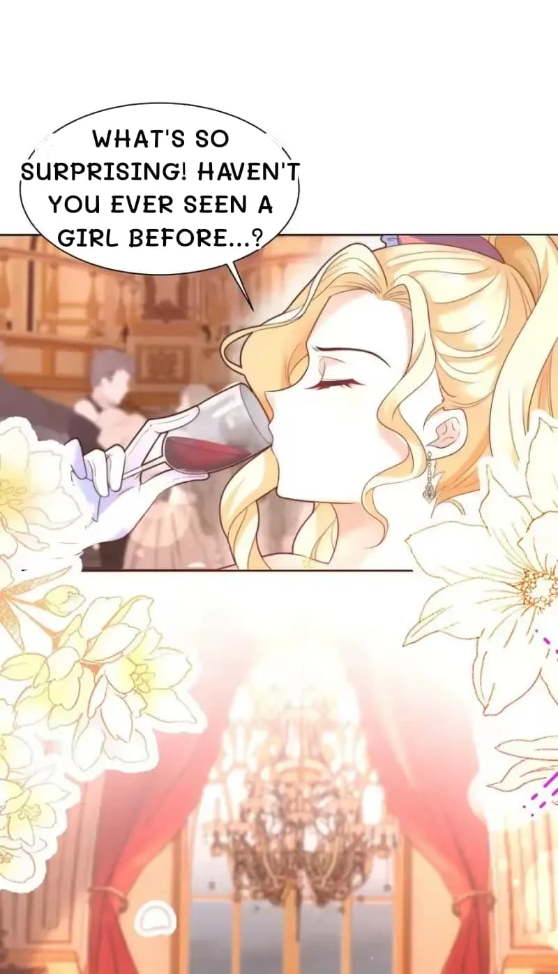 What's so surprising! Haven't you ever seen a girl before...?