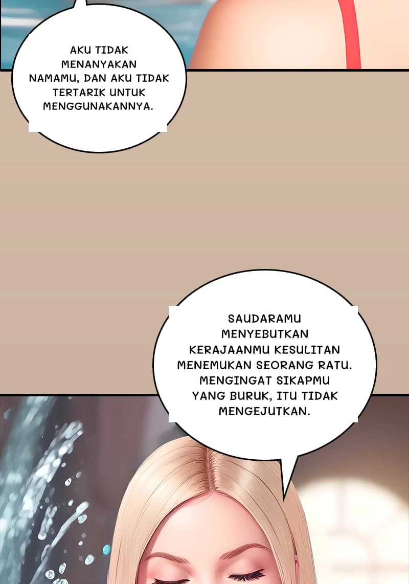 Aku tidak menanyakan namamu, dan aku tidak tertarik untuk menggunakannya.
Saudaramu menyebutkan kerajaanmu kesulitan menemukan seorang ratu. Mengingat sikapmu yang buruk, itu tidak mengejutkan.