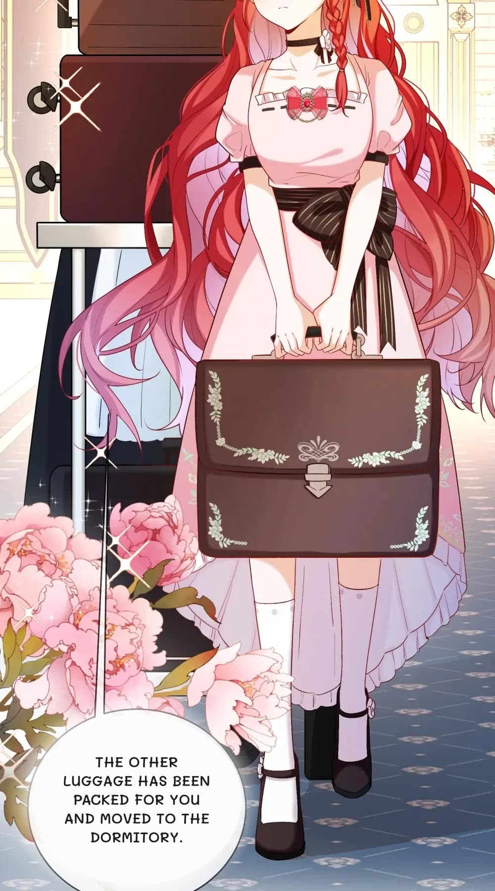The other luggage has been packed for you and moved to the dormitory.