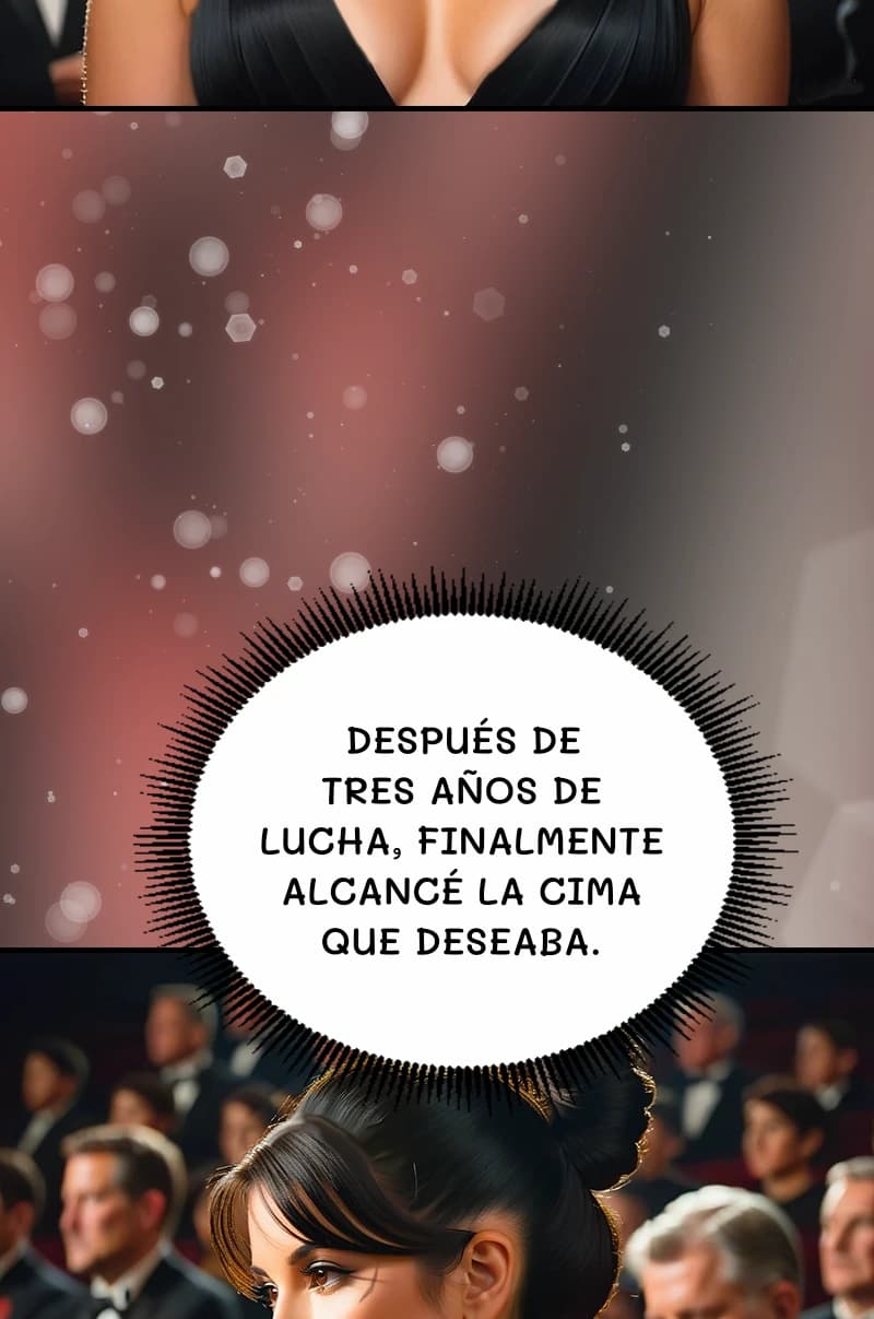 Después de tres años de lucha, finalmente alcancé la cima que deseaba.
