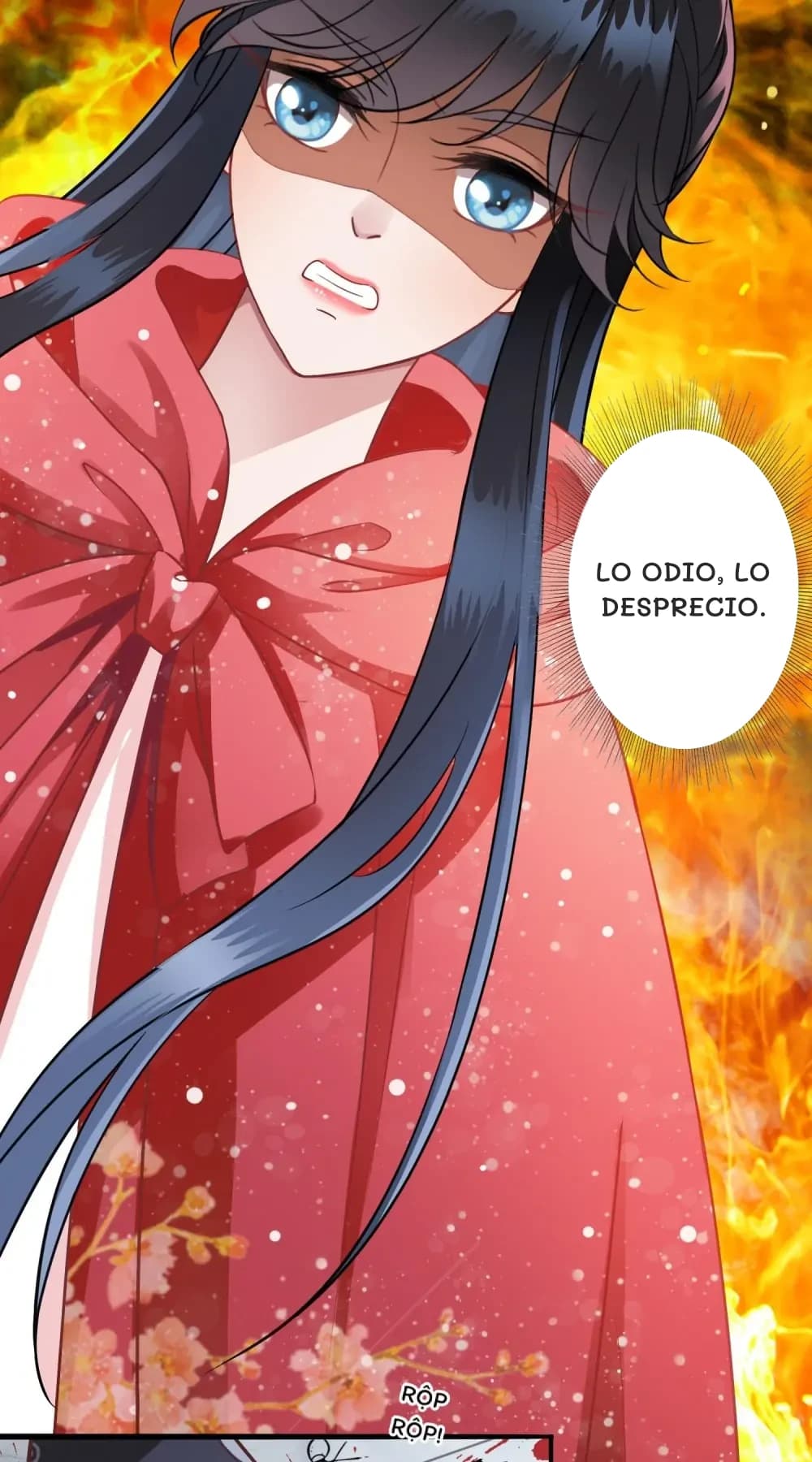 Lo odio, lo desprecio.