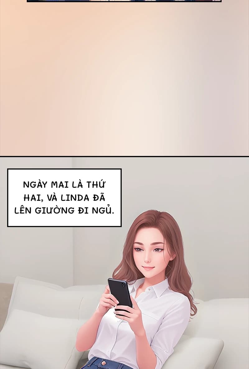 Ngày mai là thứ Hai, và Linda đã lên giường đi ngủ.