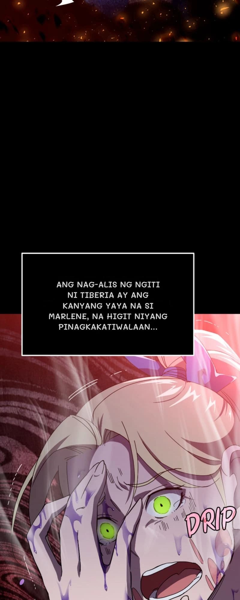 Ang nag-alis ng ngiti ni tiberia ay ang kanyang yaya na si marlene, na higit niyang pinagkakatiwalaan...