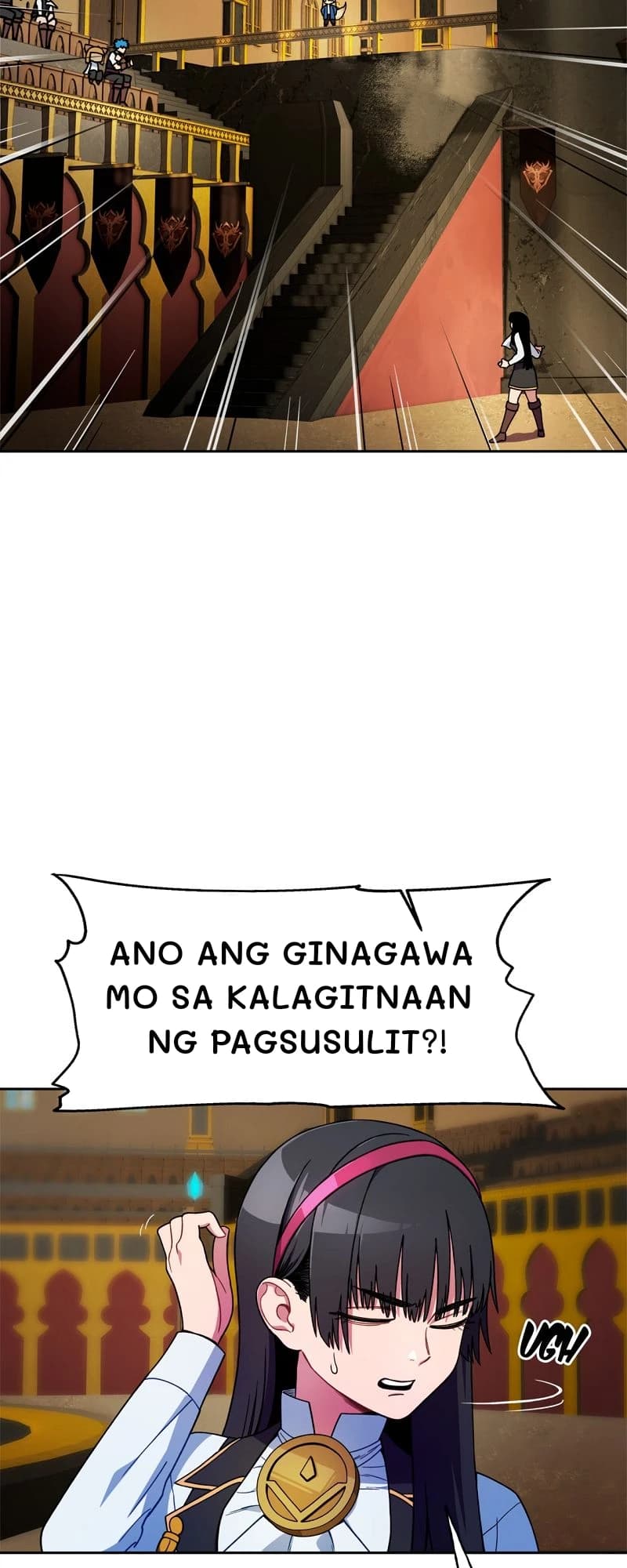 Ano ang ginagawa mo sa kalagitnaan ng pagsusulit?!