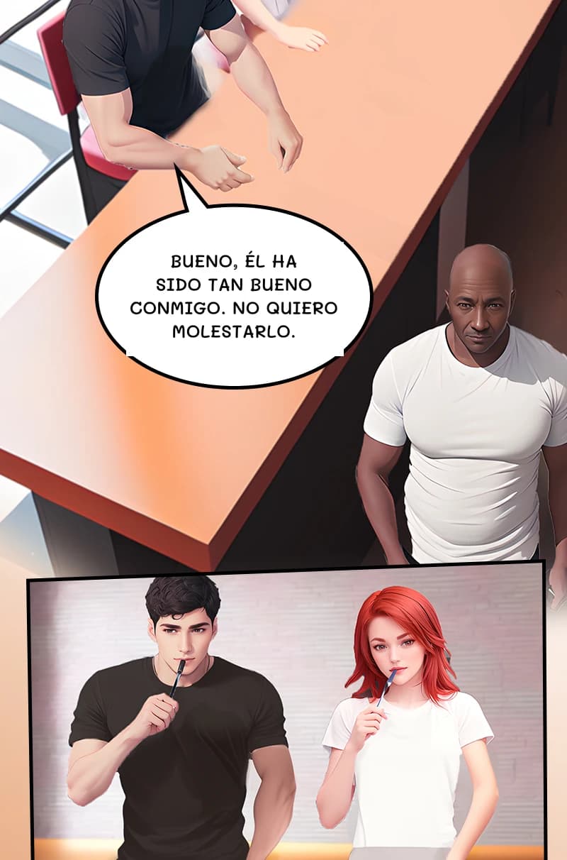 Bueno, él ha sido tan bueno conmigo. No quiero molestarlo.