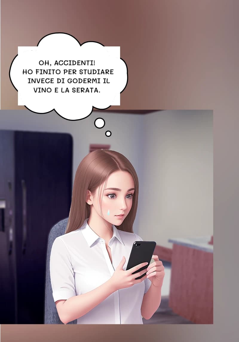 Oh, accidenti! Ho finito per studiare invece di godermi il vino e la serata.