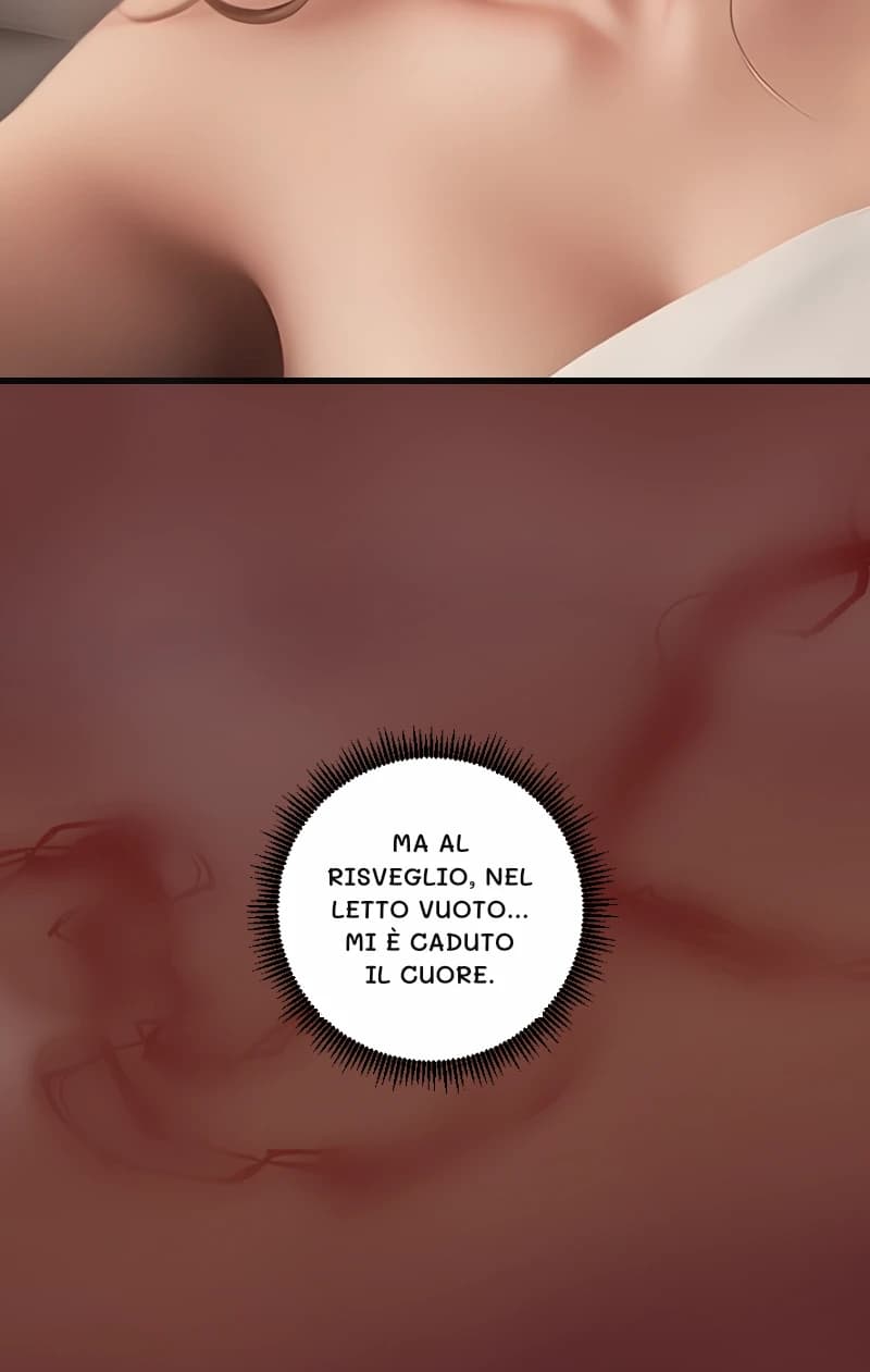 MA AL RISVEGLIO, NEL LETTO VUOTO... MI È CADUTO IL CUORE.