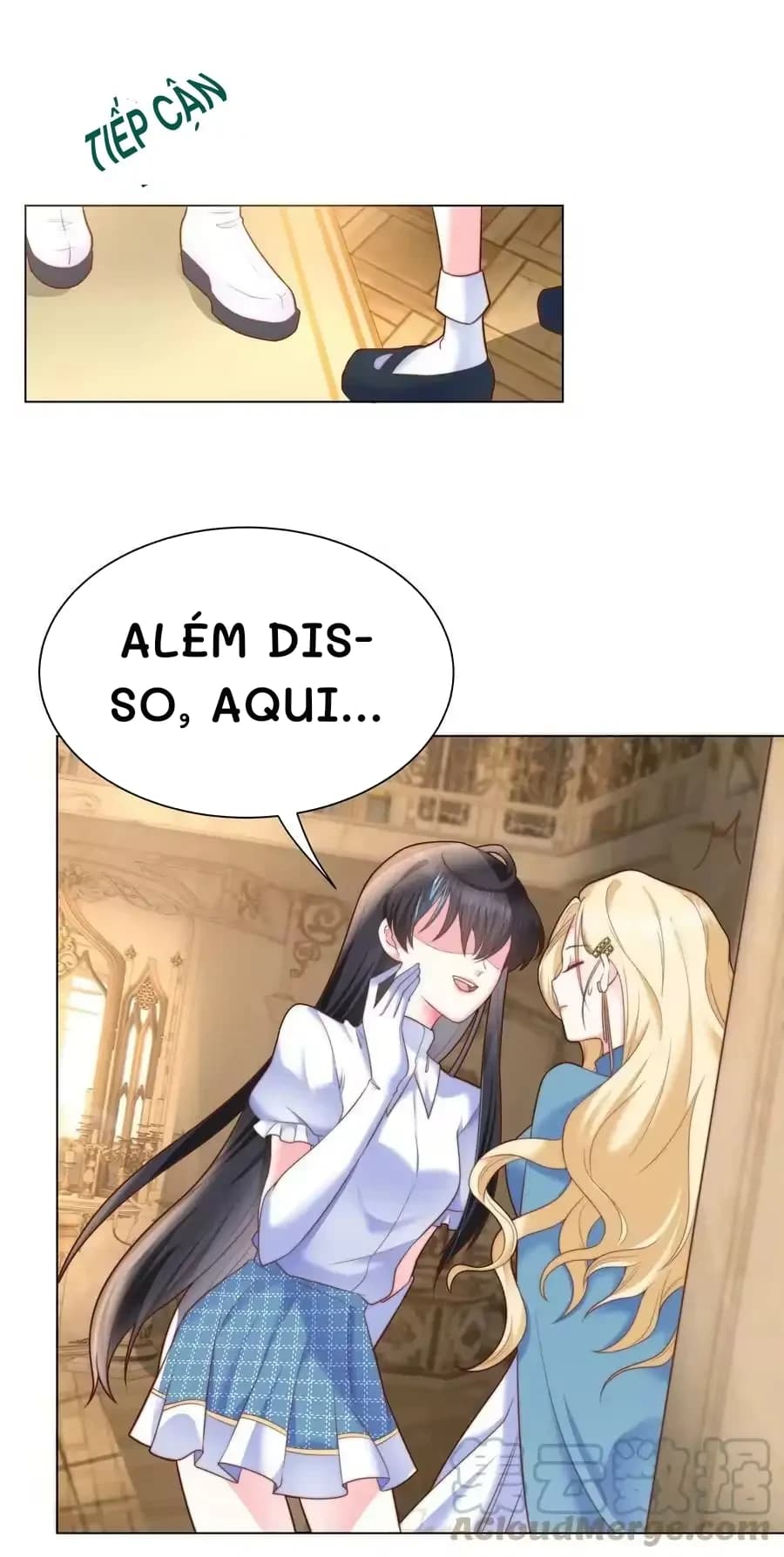 Além disso, aqui...
