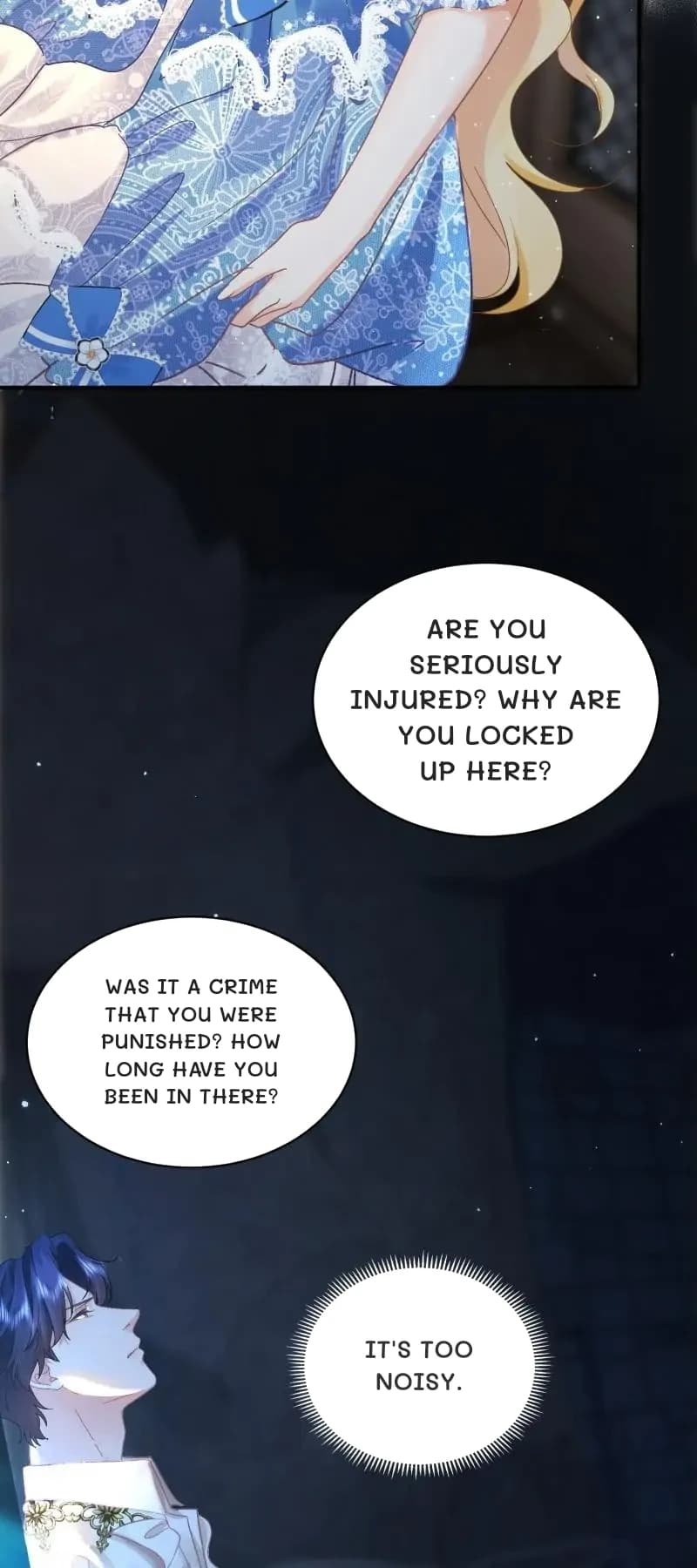 Are you seriously injured? Why are you locked up here?
Was it a crime that you were punished? How long have you been in there?
It's too noisy.