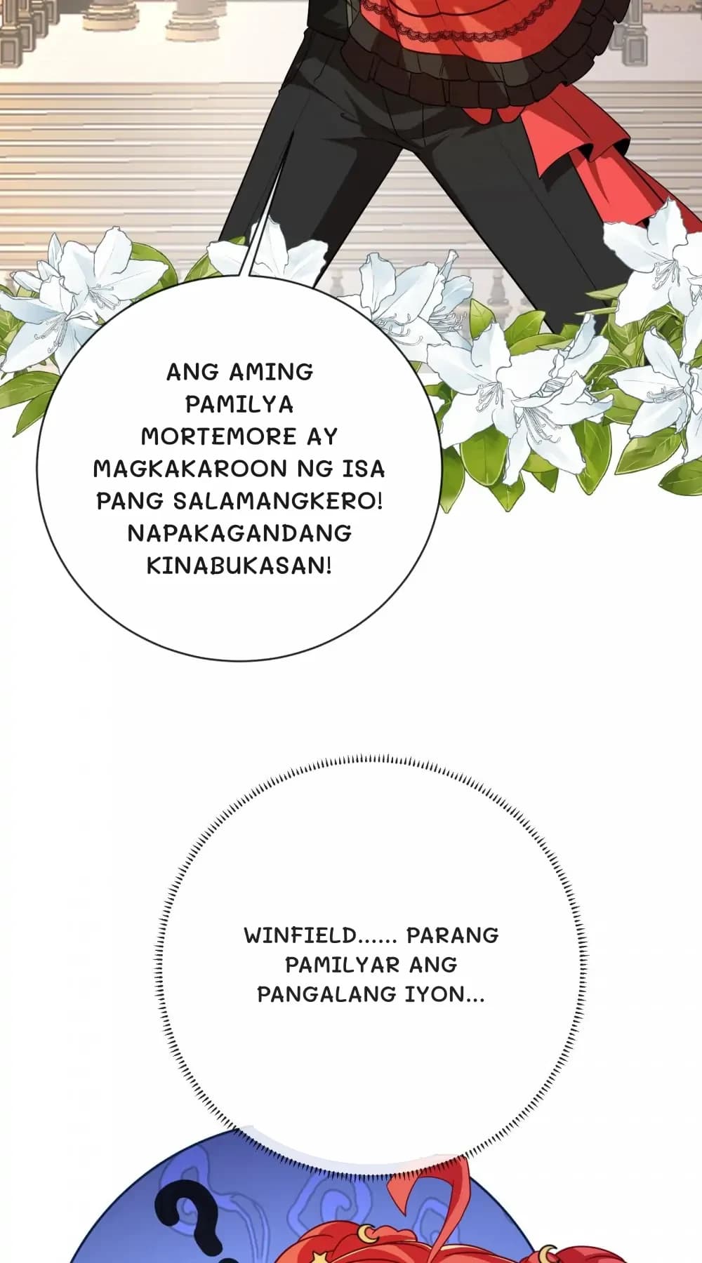 Ang aming pamilya Mortemore ay magkakaroon ng isa pang salamangkero! Napakagandang kinabukasan!
Winfield...... Parang pamilyar ang pangalang iyon...