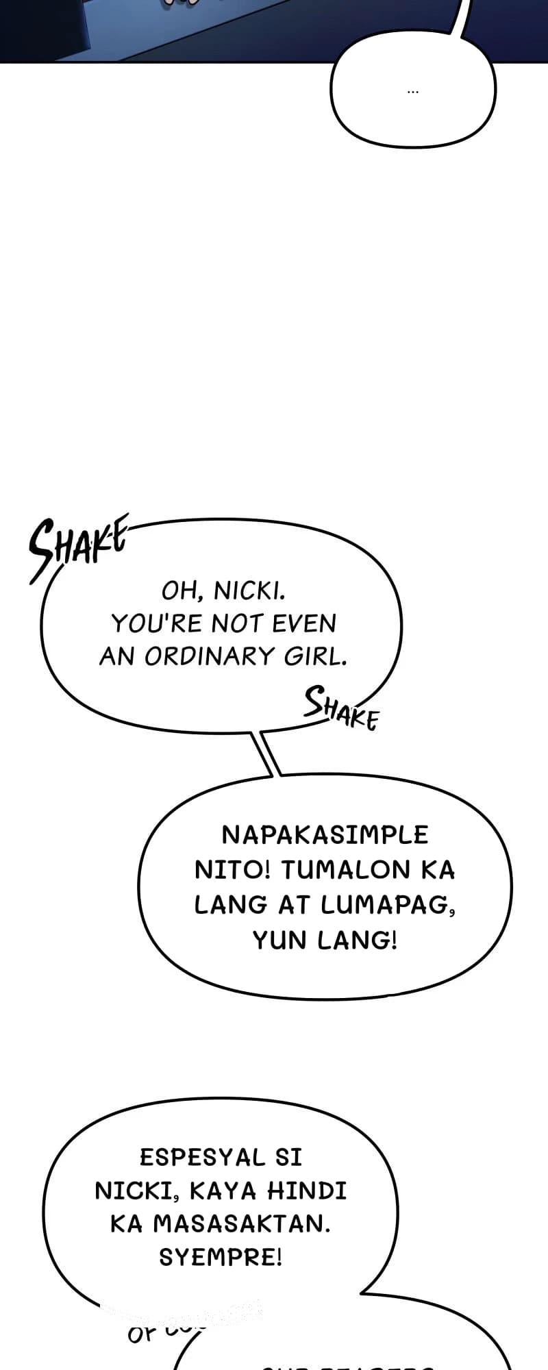 …
Napakasimple nito! Tumalon ka lang at lumapag, yun lang!
Espesyal si Nicki, kaya hindi ka masasaktan. Syempre!