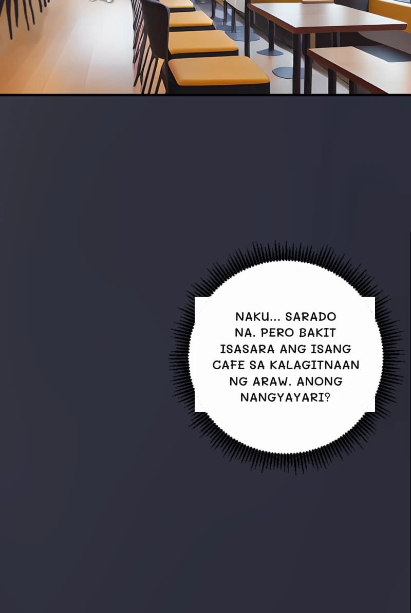 Naku... Sarado na. Pero bakit isasara ang isang cafe sa kalagitnaan ng araw. Anong nangyayari?