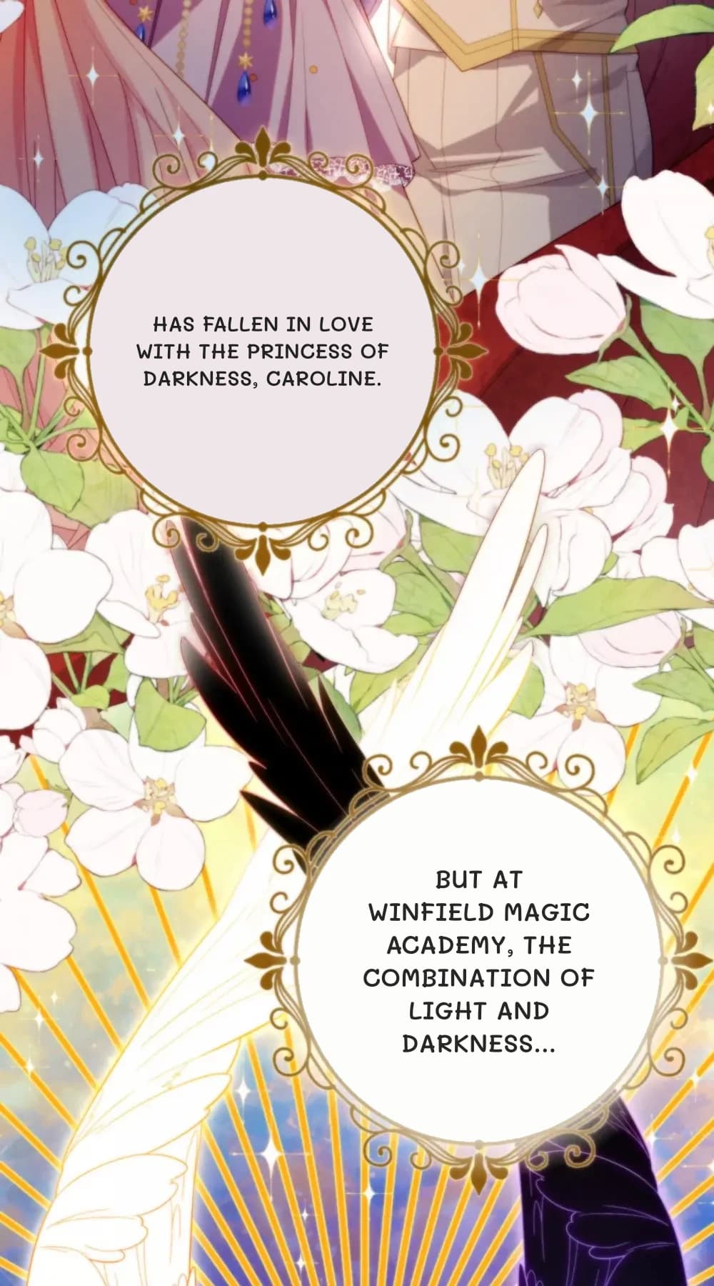 Has fallen in love with the princess of darkness, Caroline.
But at Winfield Magic Academy, the combination of light and darkness...