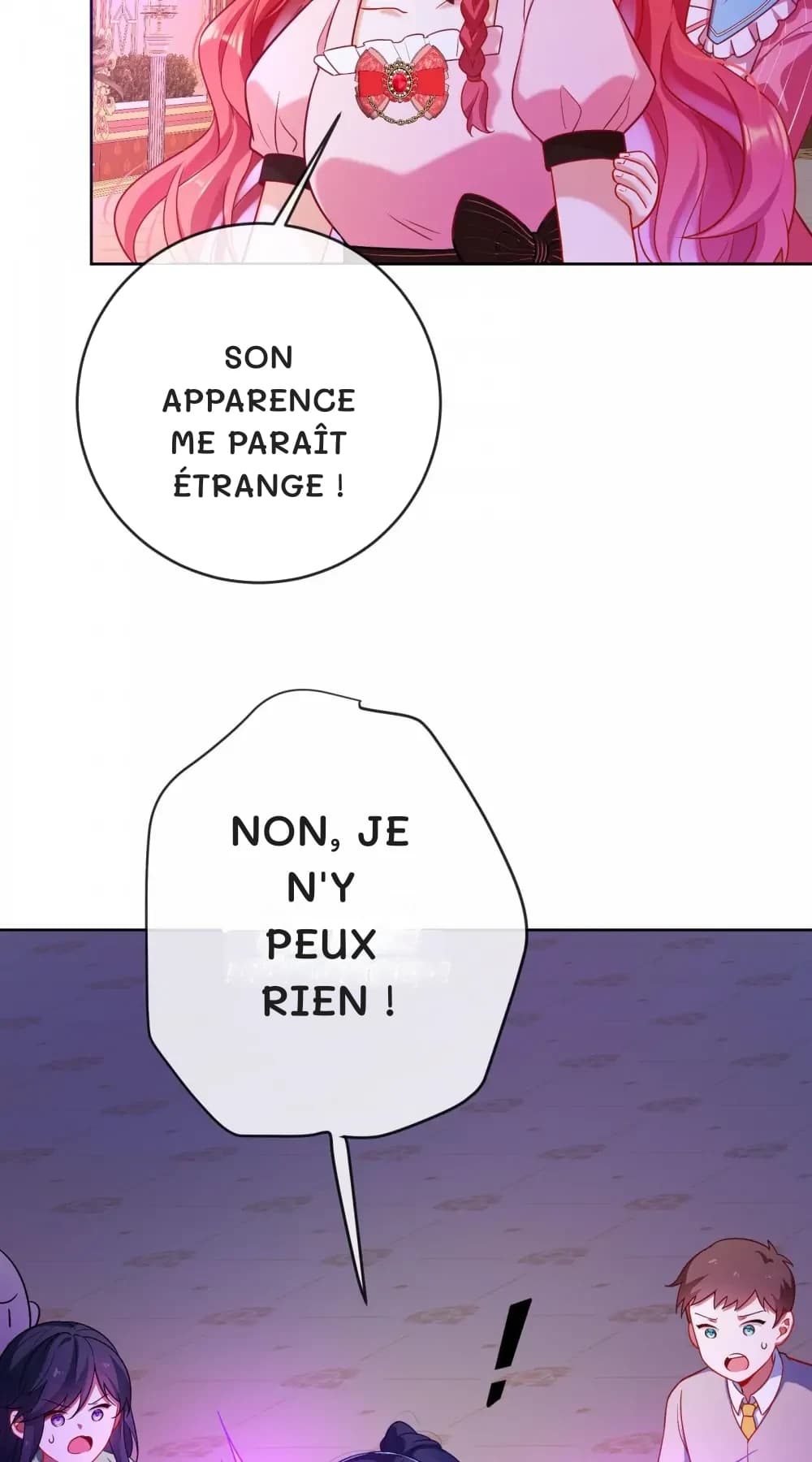 Son apparence me paraît étrange !
Non, je n'y peux rien !