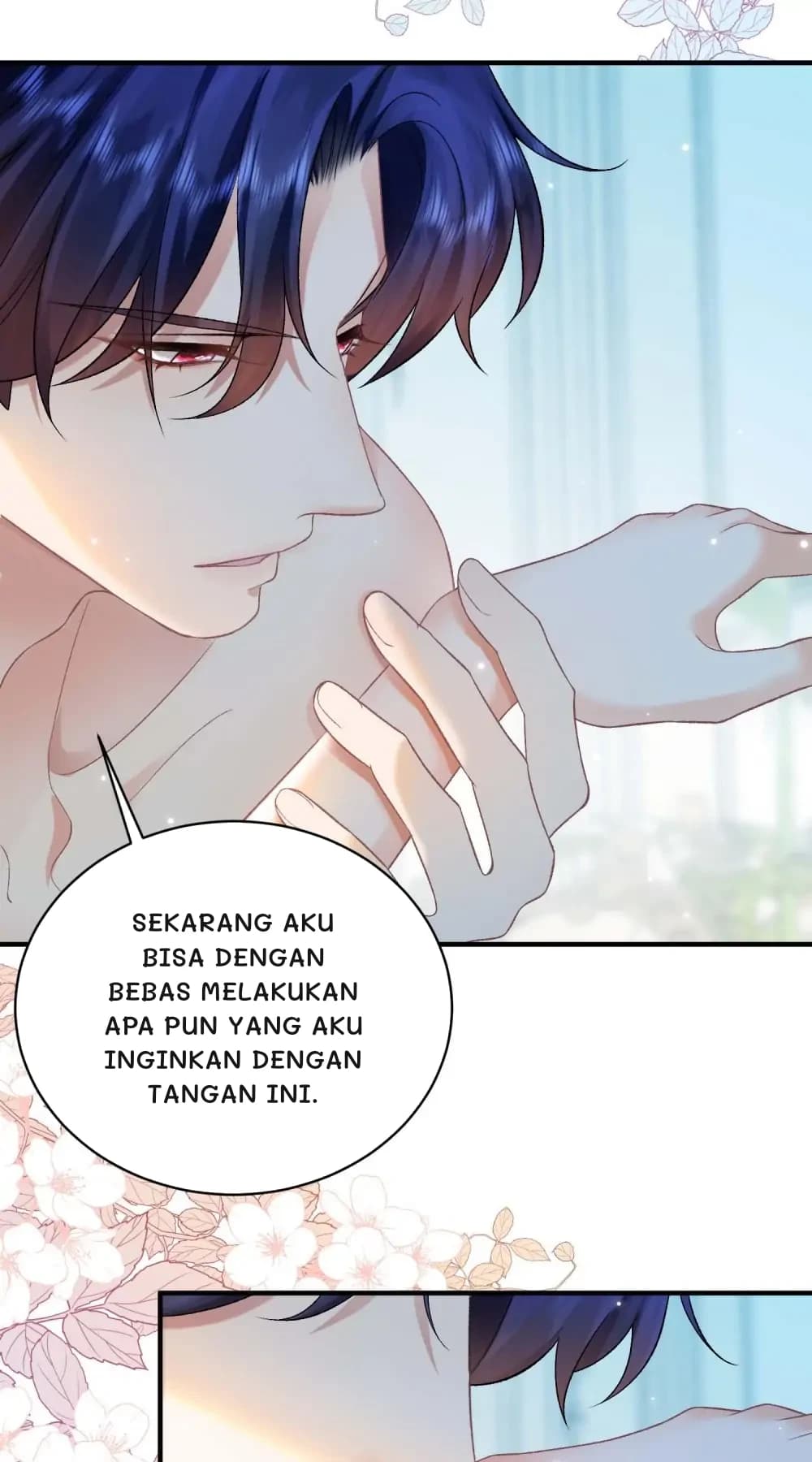 Sekarang aku bisa dengan bebas melakukan apa pun yang aku inginkan dengan tangan ini.