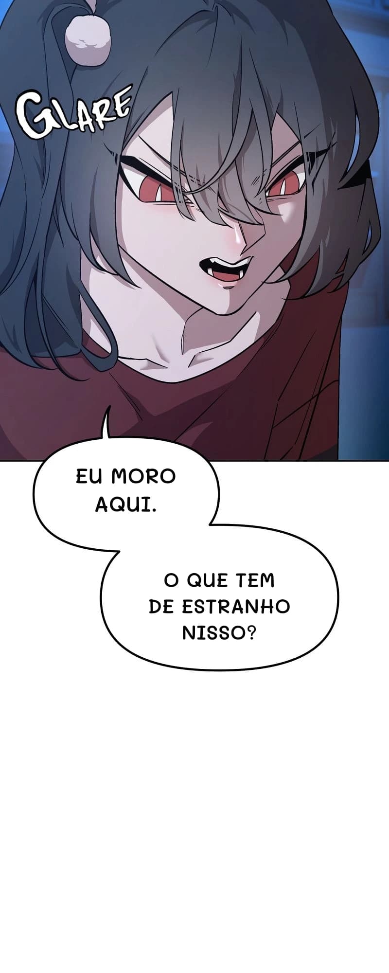 Eu moro aqui.
O que tem de estranho nisso?