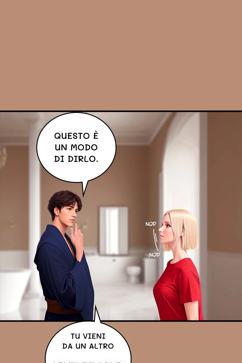 Questo è un modo di dirlo.
Tu vieni da un altro