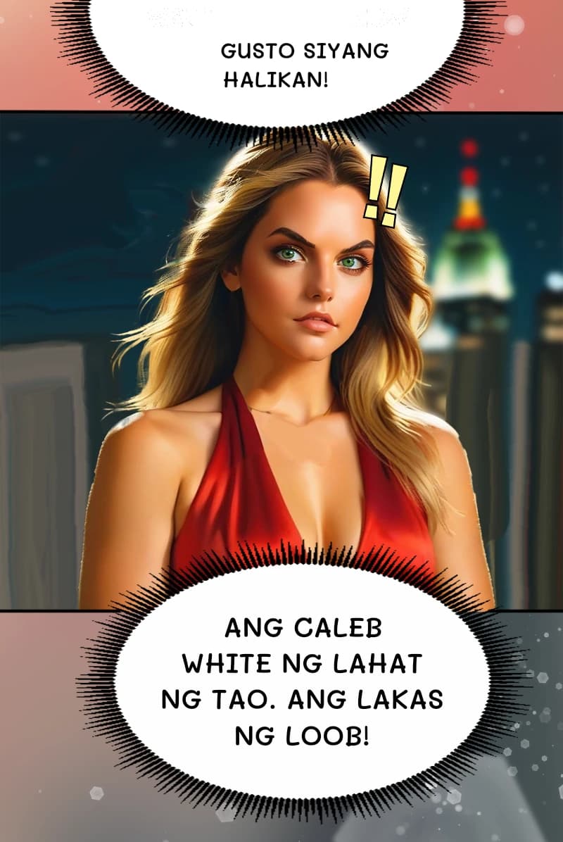 Gusto siyang halikan!
Ang caleb white ng lahat ng tao. Ang lakas ng loob!
