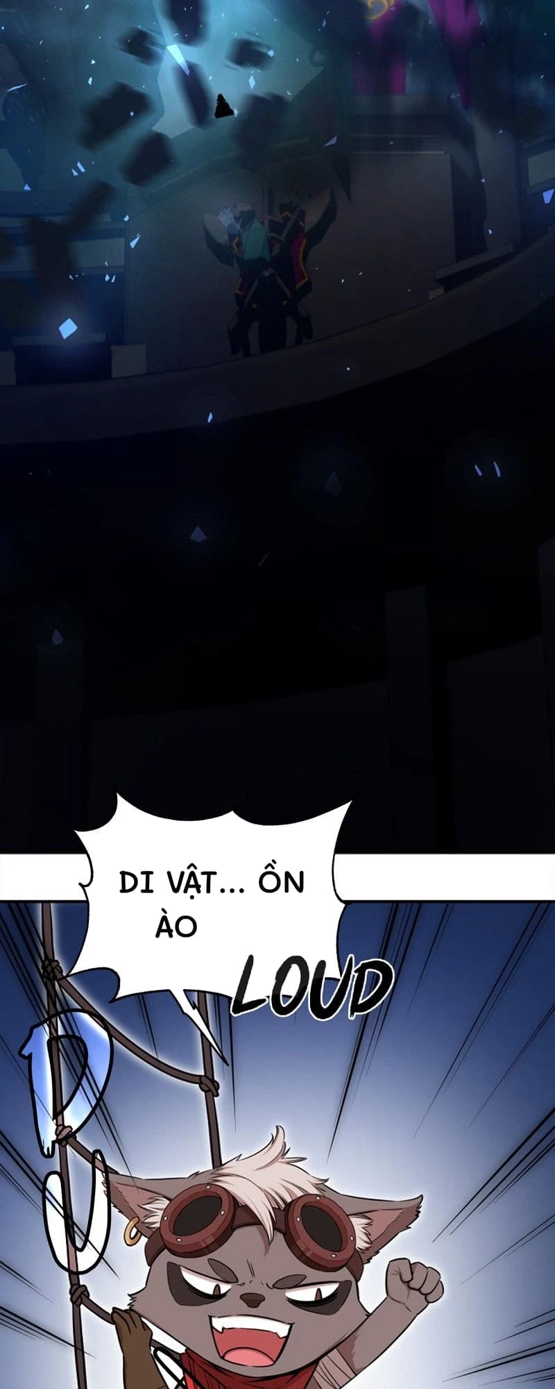 Di vật... Ồn ào