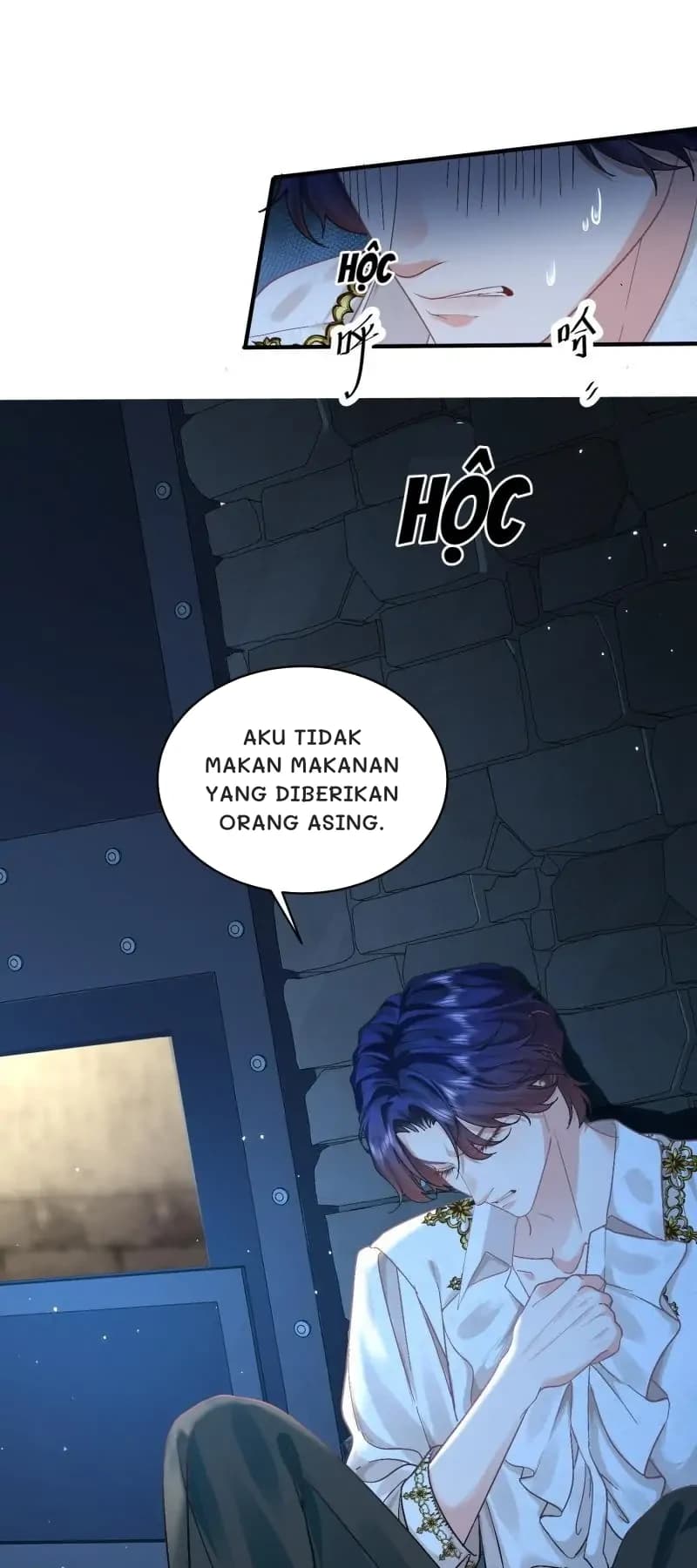 Aku tidak makan makanan yang diberikan orang asing.