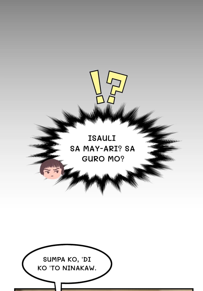 ISAULI SA MAY-ARI? SA GURO MO?
SUMPA KO, 'DI KO 'TO NINAKAW.