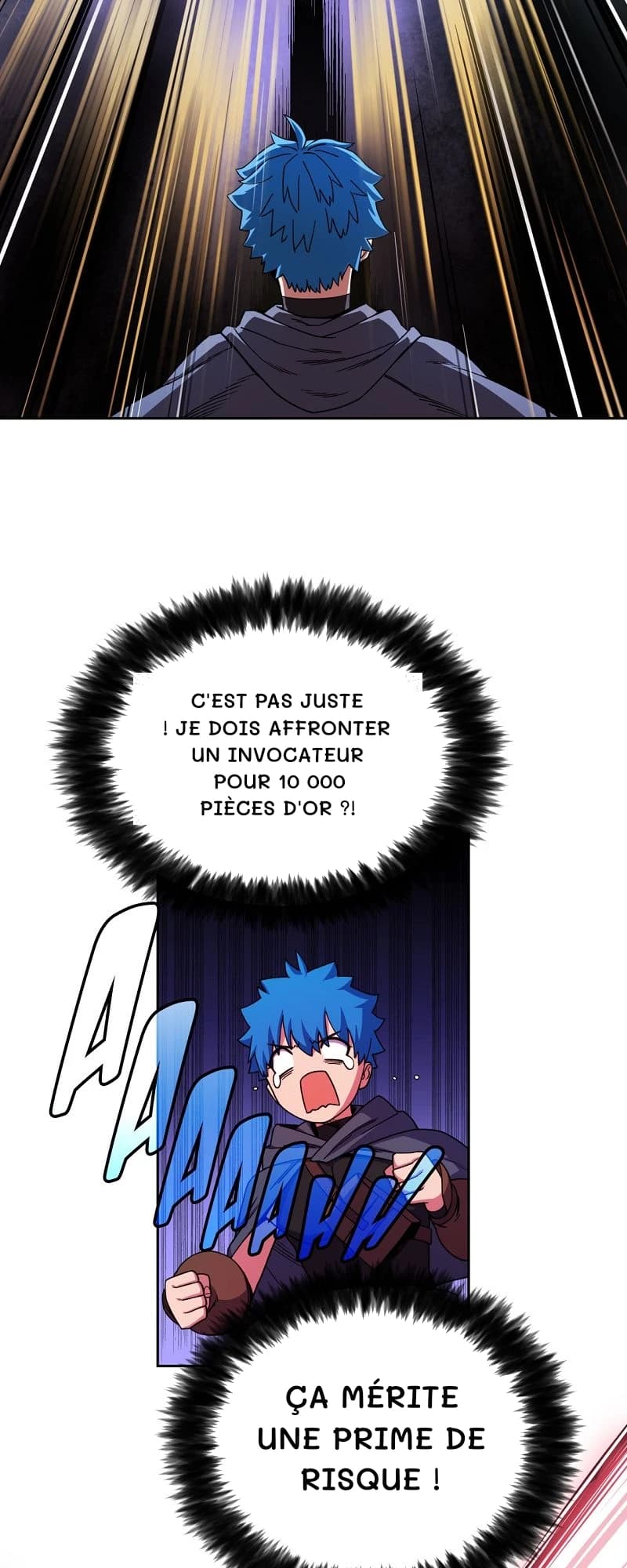 C'est pas juste ! Je dois affronter un invocateur pour 10 000 pièces d'or ?!
Ça mérite une prime de risque !