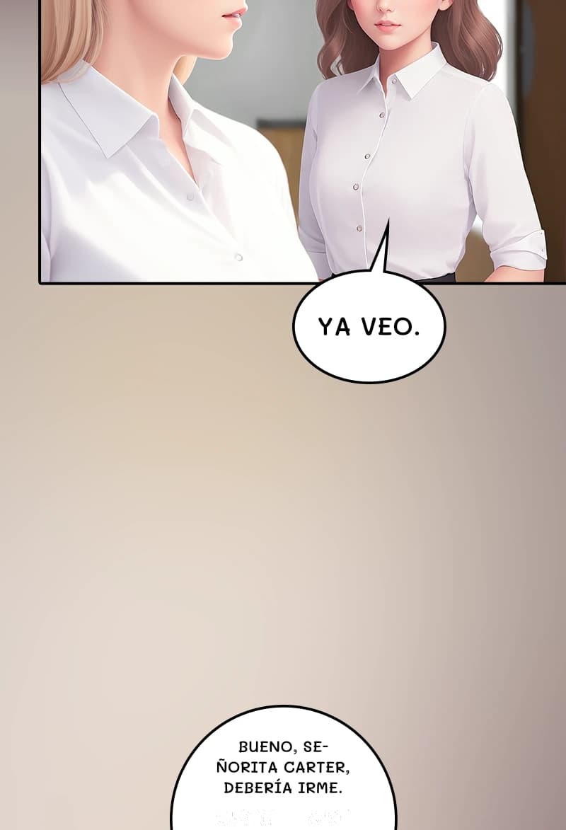Ya veo.
Bueno, señorita Carter, debería irme.