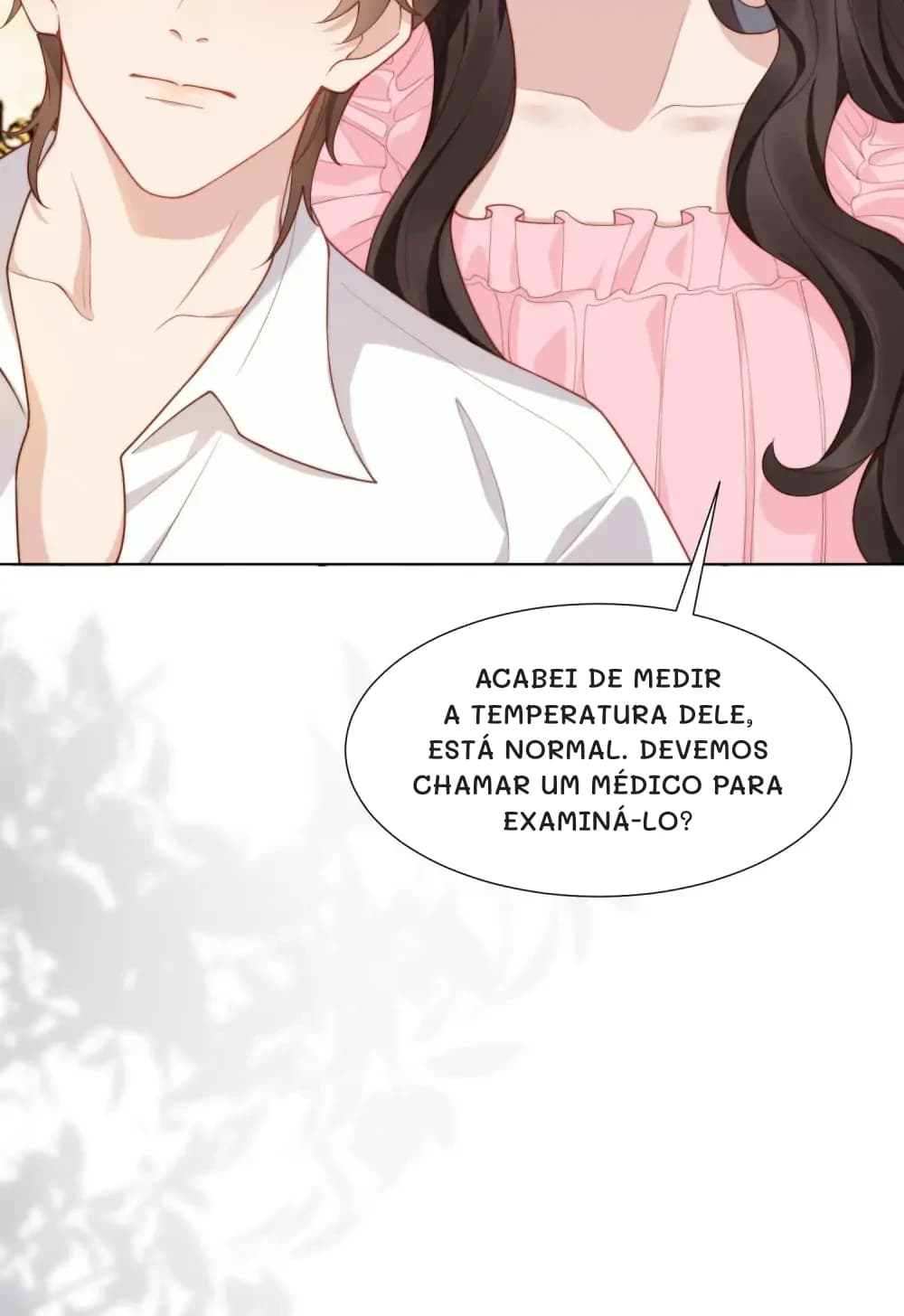 Acabei de medir a temperatura dele, está normal. Devemos chamar um médico para examiná-lo?