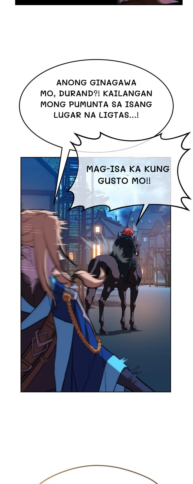 Anong ginagawa mo, durand?! Kailangan mong pumunta sa isang lugar na ligtas...!
Mag-isa ka kung gusto mo!!