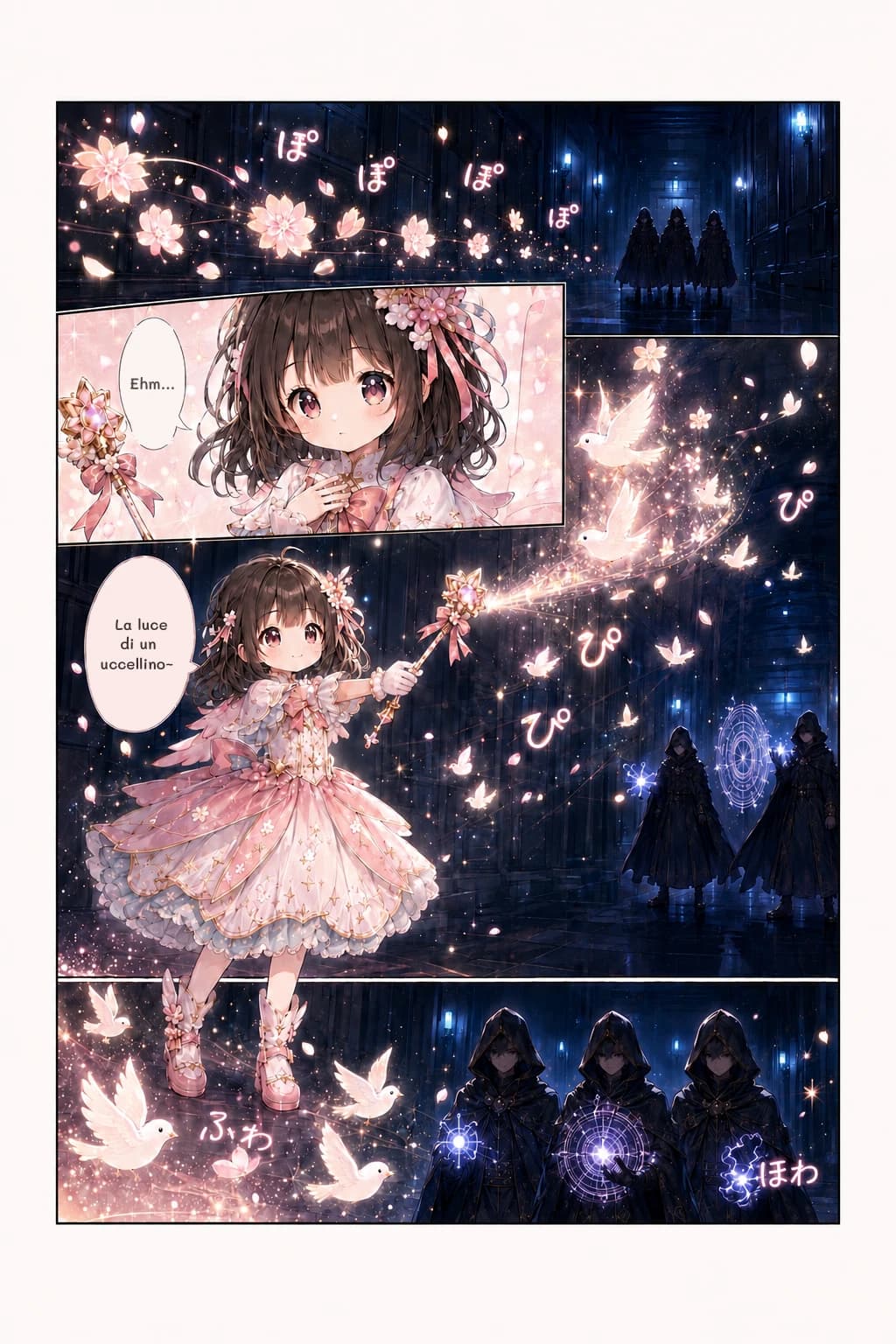 Ehm...
La luce di un uccellino~