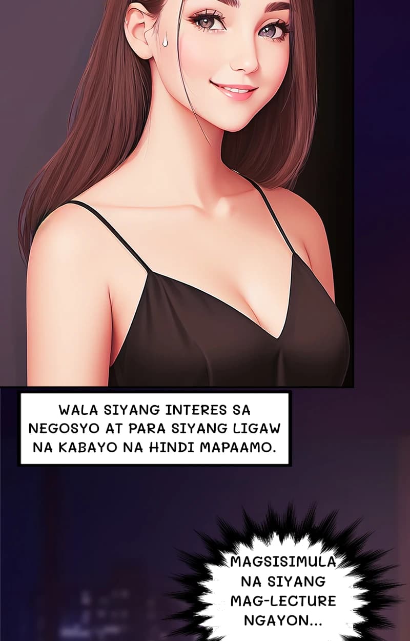 Wala siyang interes sa negosyo at para siyang ligaw na kabayo na hindi mapaamo.
Magsisimula na siyang mag-lecture ngayon...