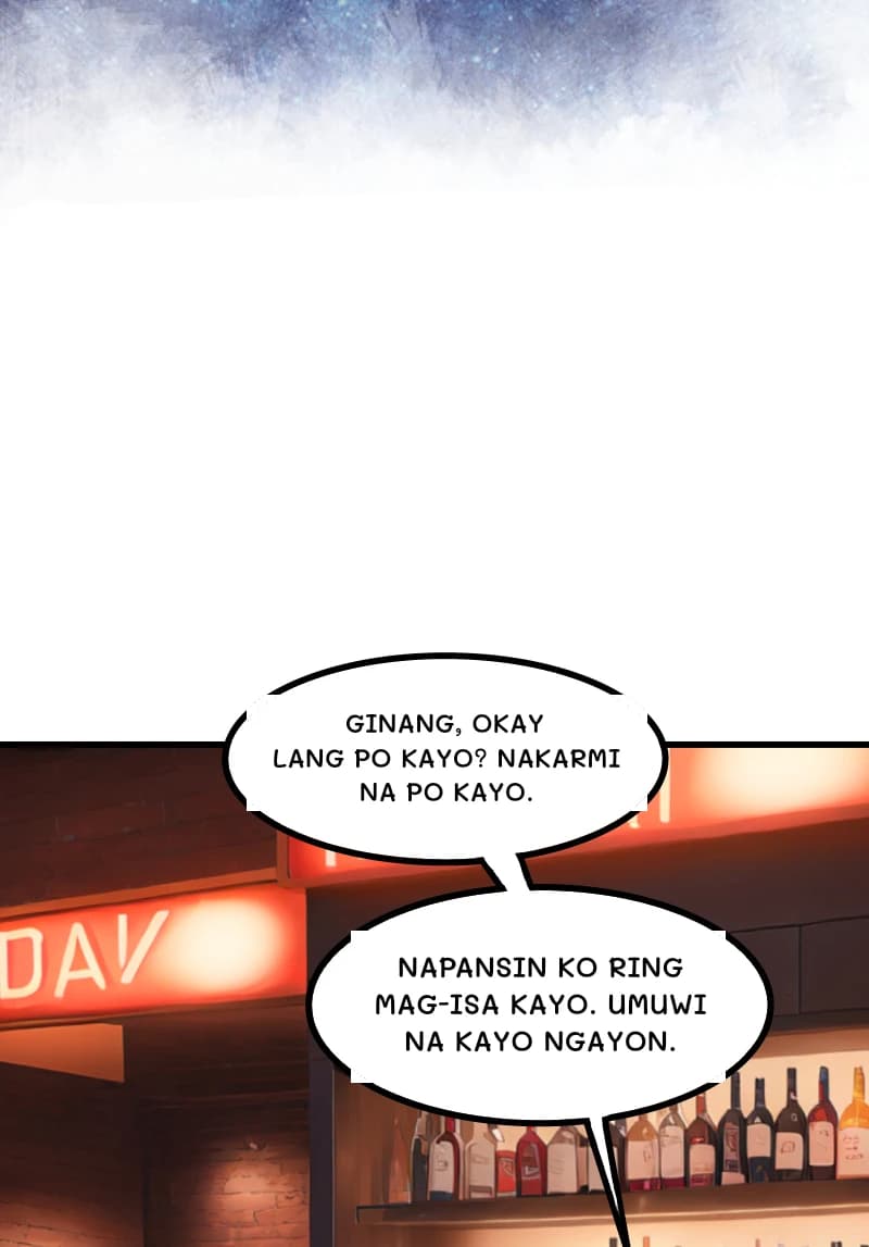 GINANG, OKAY LANG PO KAYO? NAKARMI NA PO KAYO.
Napansin ko ring mag-isa kayo. Umuwi na kayo ngayon.