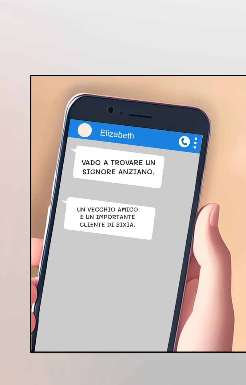 Vado a trovare un signore anziano,
Un vecchio amico e un importante cliente di Bixia.