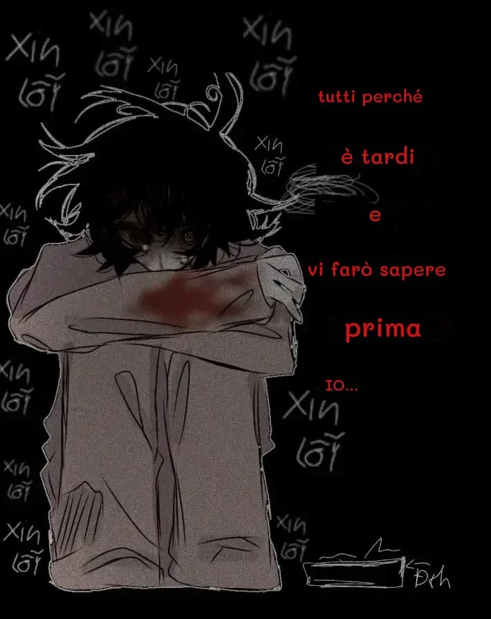 tutti perché
è tardi
e
vi farò sapere
prima
Io...