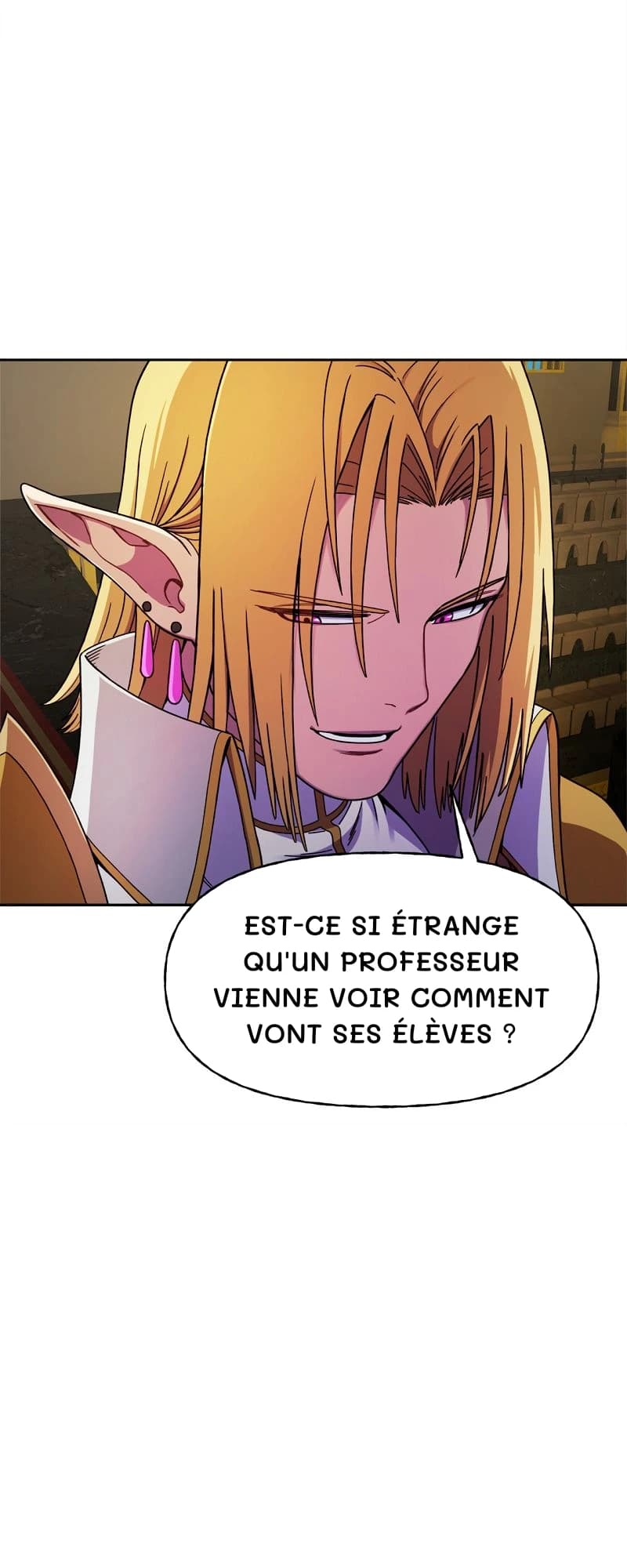 Est-ce si étrange qu'un professeur vienne voir comment vont ses élèves ?