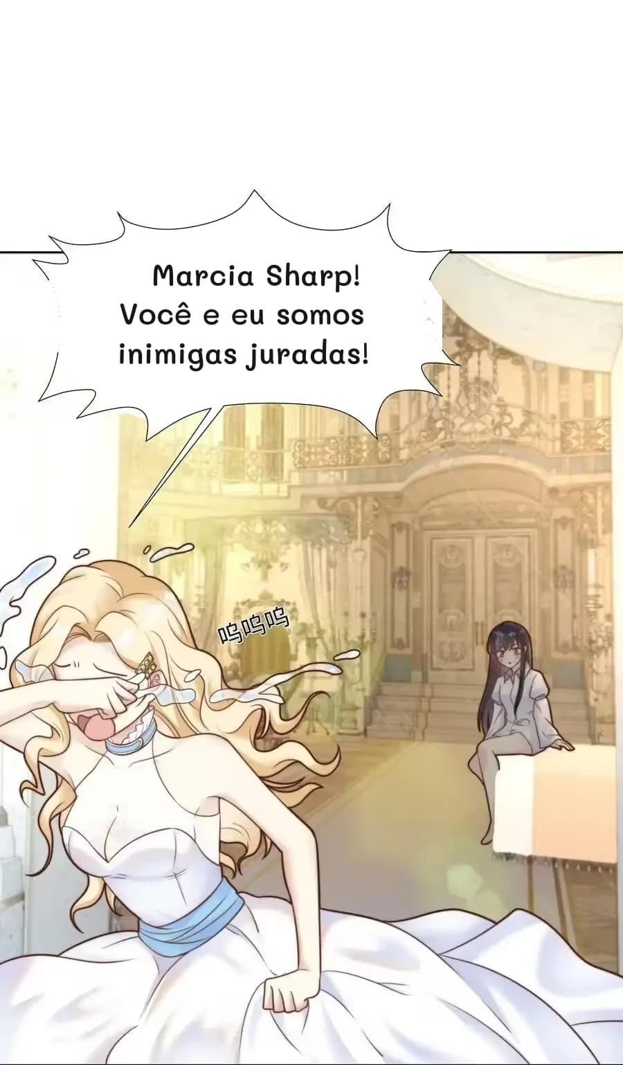 Marcia Sharp! Você e eu somos inimigas juradas!
