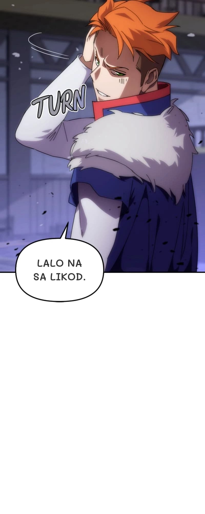 Lalo na sa likod.