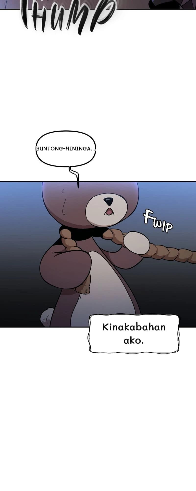 Buntong-hininga...
Kinakabahan ako.