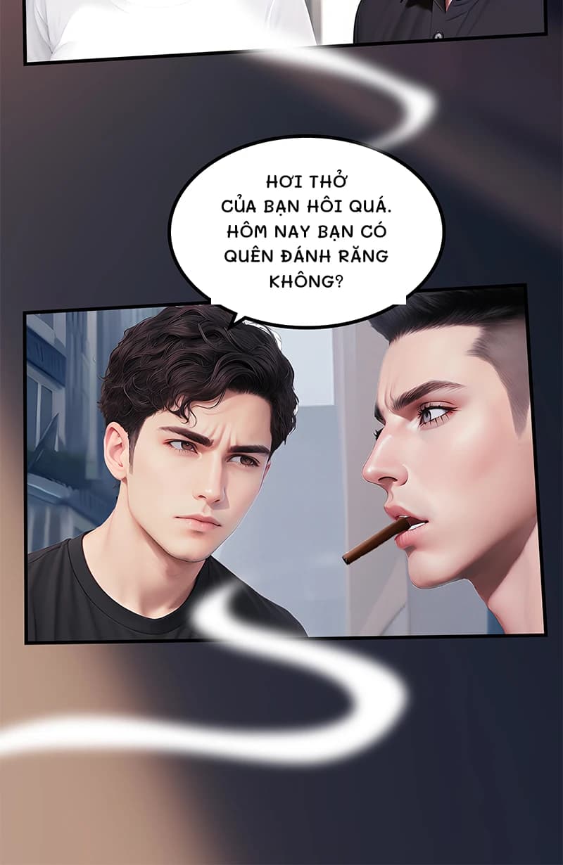 Hơi thở của bạn hôi quá. Hôm nay bạn có quên đánh răng không?