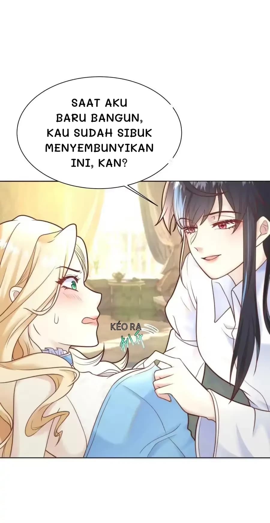 Saat aku baru bangun, kau sudah sibuk menyembunyikan ini, kan?