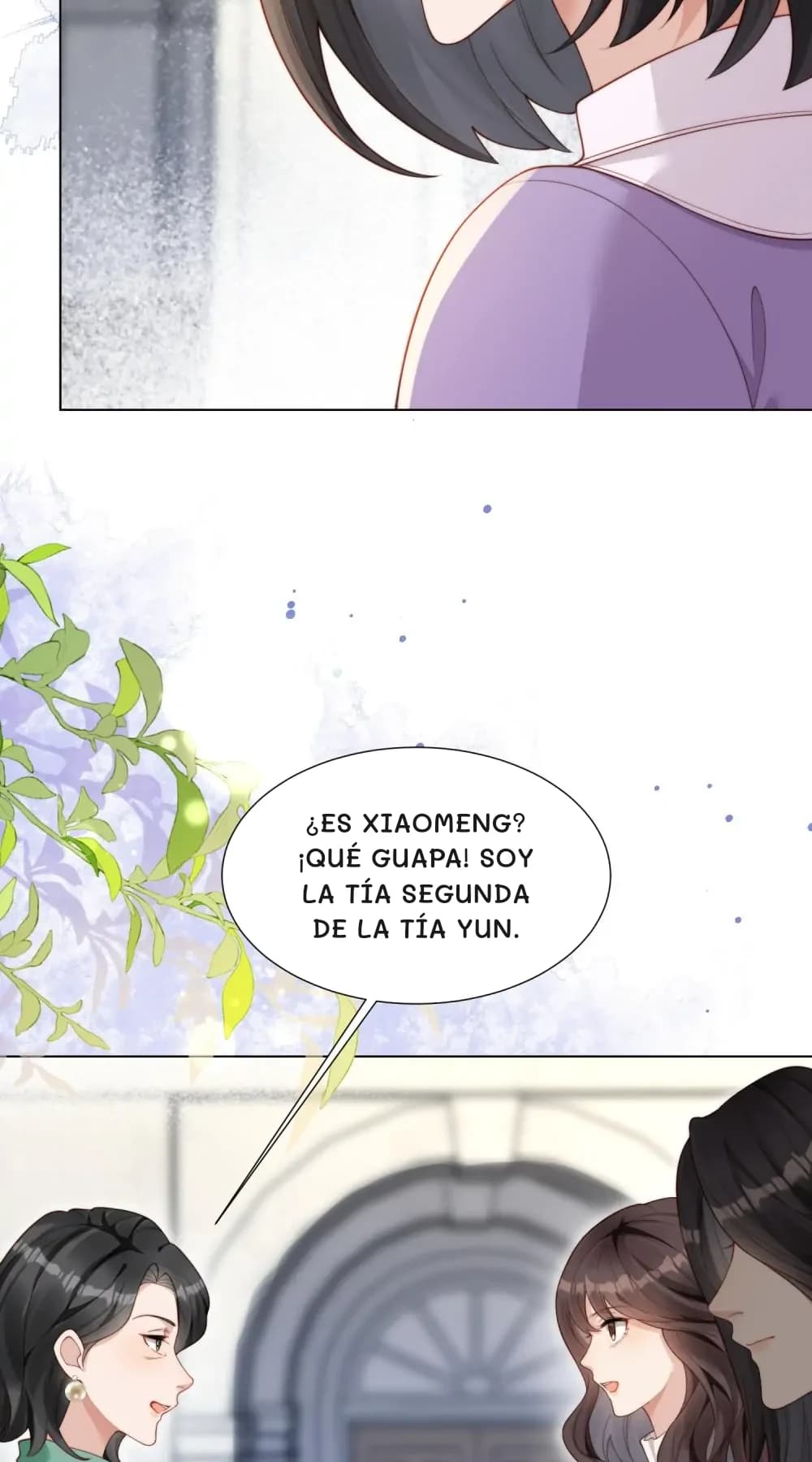 ¿Es Xiaomeng? ¡Qué guapa! Soy la tía segunda de la tía Yun.