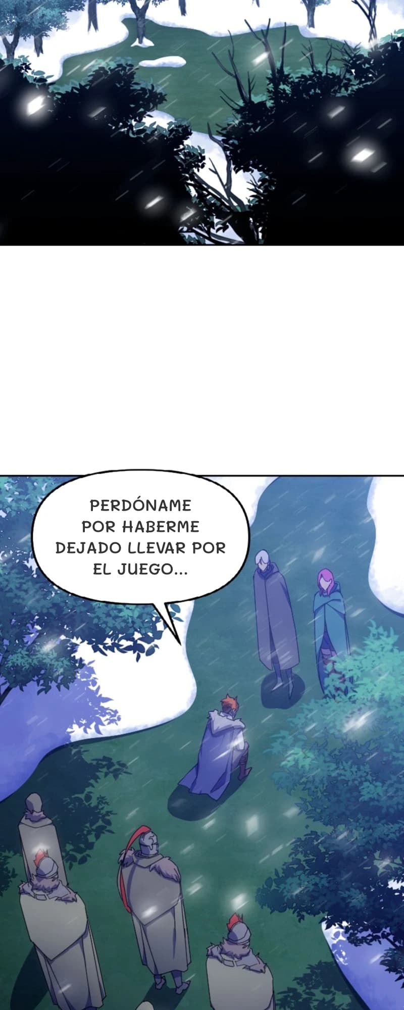 Perdóname por haberme dejado llevar por el juego...