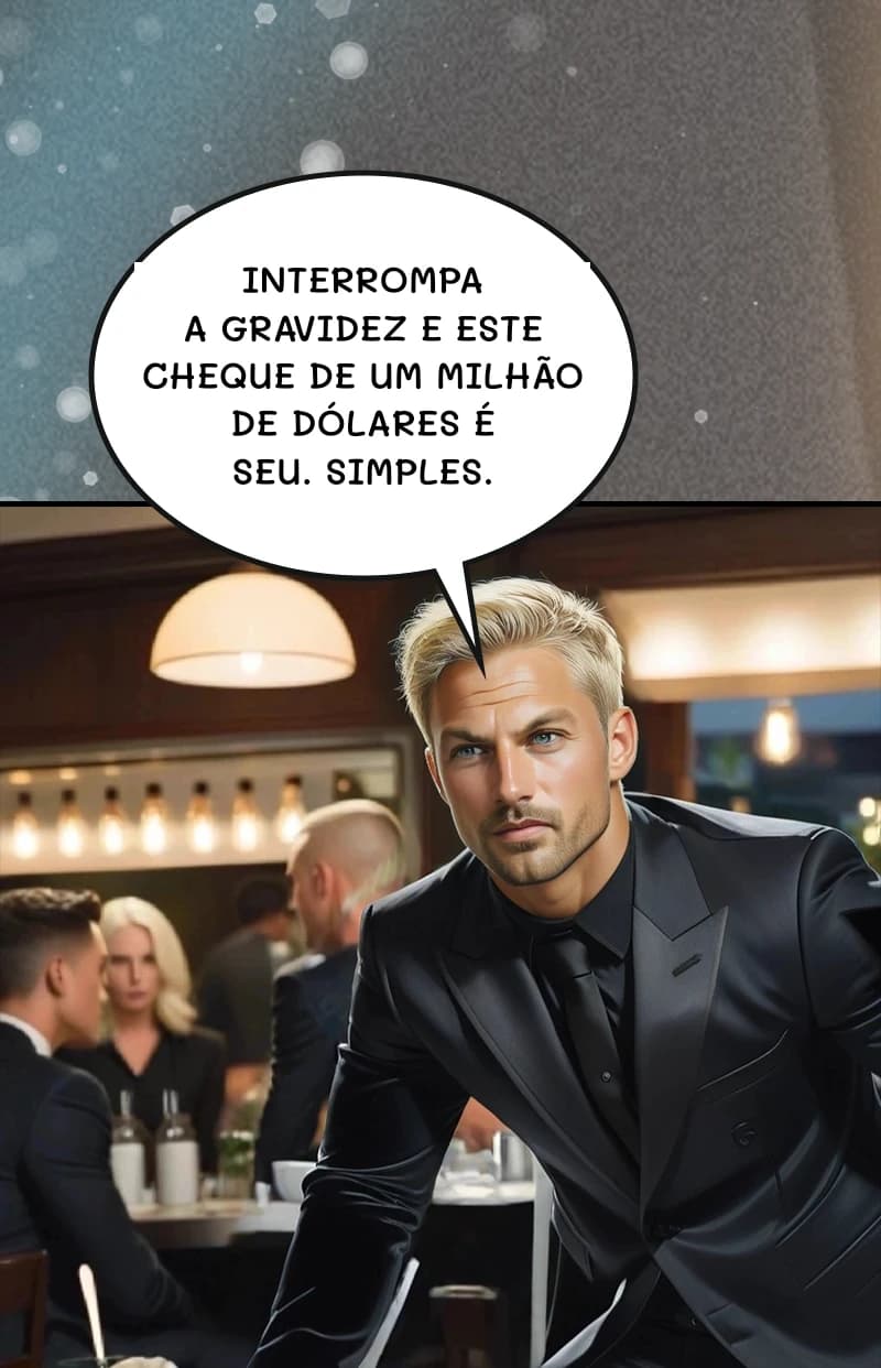 Interrompa a gravidez e este cheque de um milhão de dólares é seu. Simples.