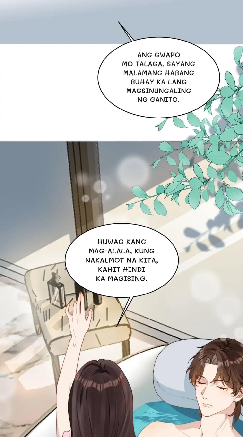 Ang gwapo mo talaga, sayang malamang habang buhay ka lang magsinungaling ng ganito.
Huwag kang mag-alala, kung nakalmot na kita, kahit hindi ka magising.