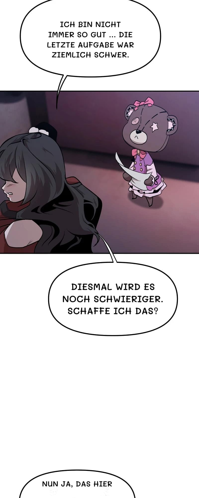 Ich bin nicht immer so gut … Die letzte Aufgabe war ziemlich schwer.
Diesmal wird es noch schwieriger. Schaffe ich das?
Nun ja, das hier