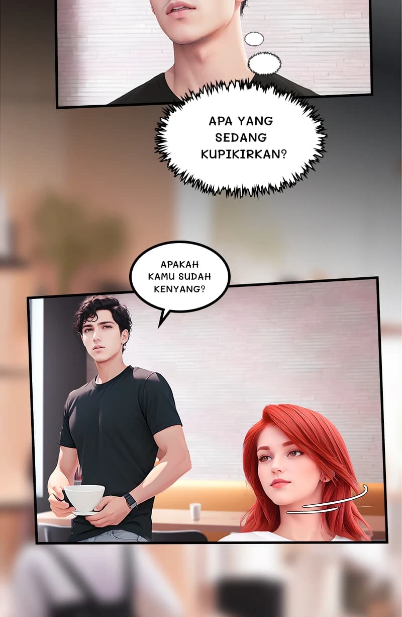 Apa yang sedang kupikirkan?
Apakah kamu sudah kenyang?