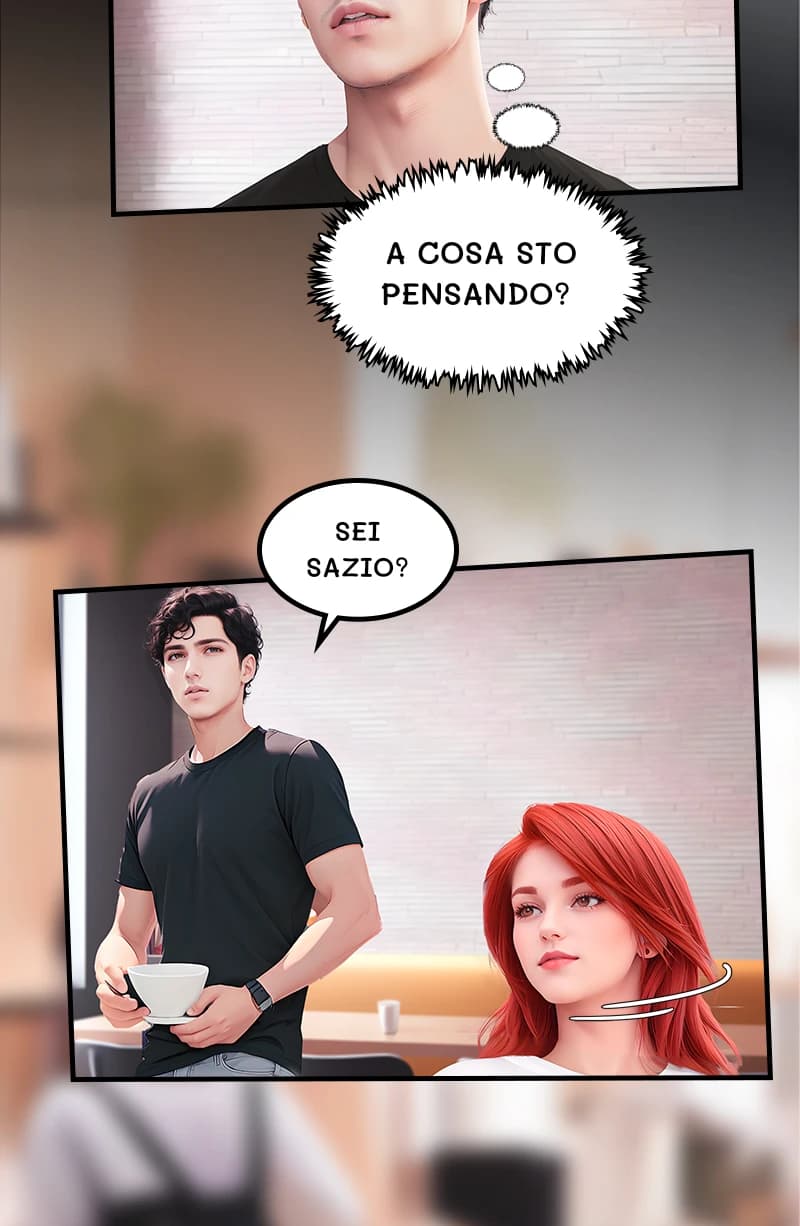 A cosa sto pensando?
Sei sazio?