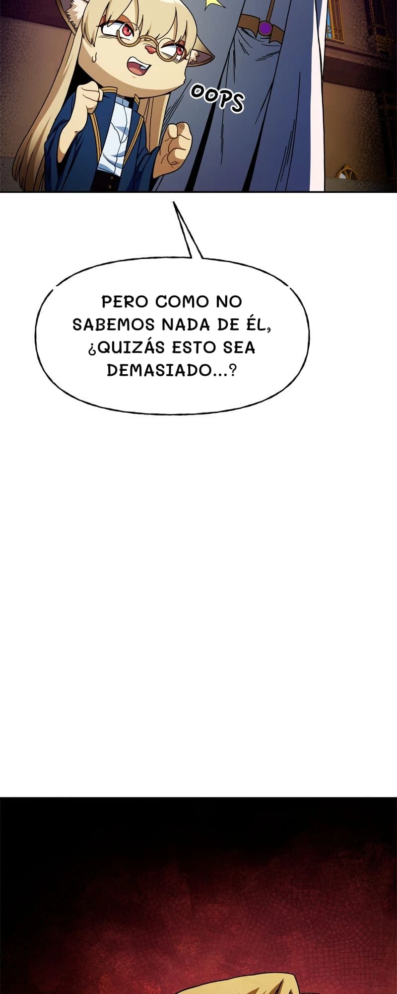 Pero como no sabemos nada de él, ¿quizás esto sea demasiado...?