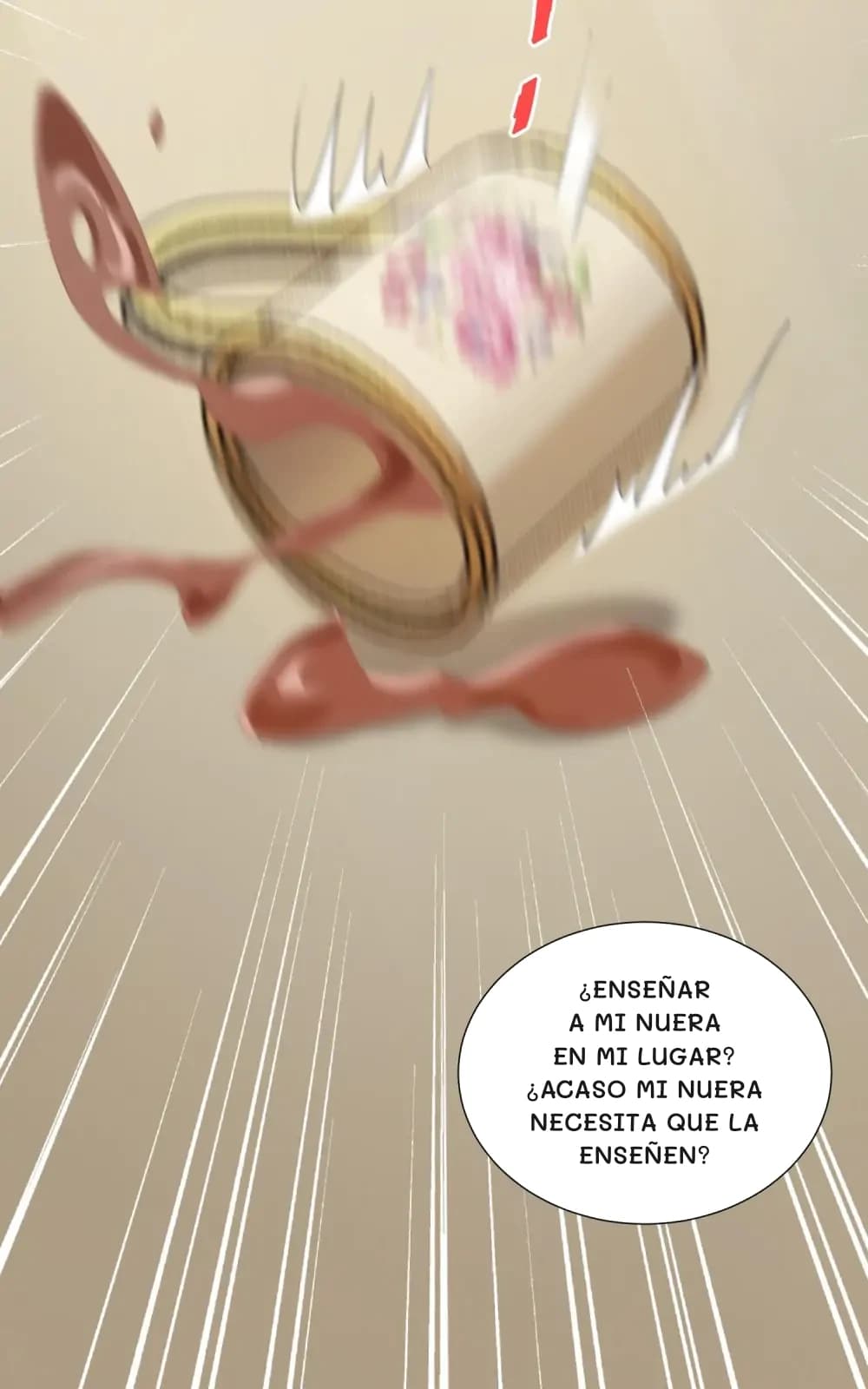¿Enseñar a mi nuera en mi lugar? ¿Acaso mi nuera necesita que la enseñen?