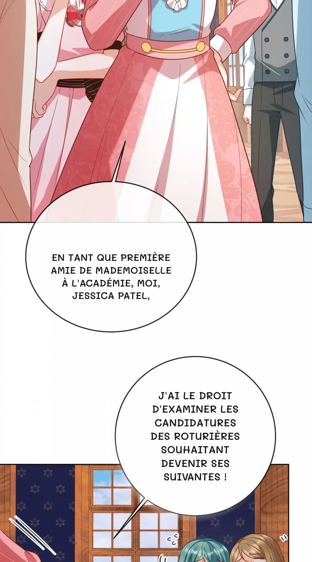 En tant que première amie de Mademoiselle à l'académie, moi, Jessica Patel,
j'ai le droit d'examiner les candidatures des roturières souhaitant devenir ses suivantes !